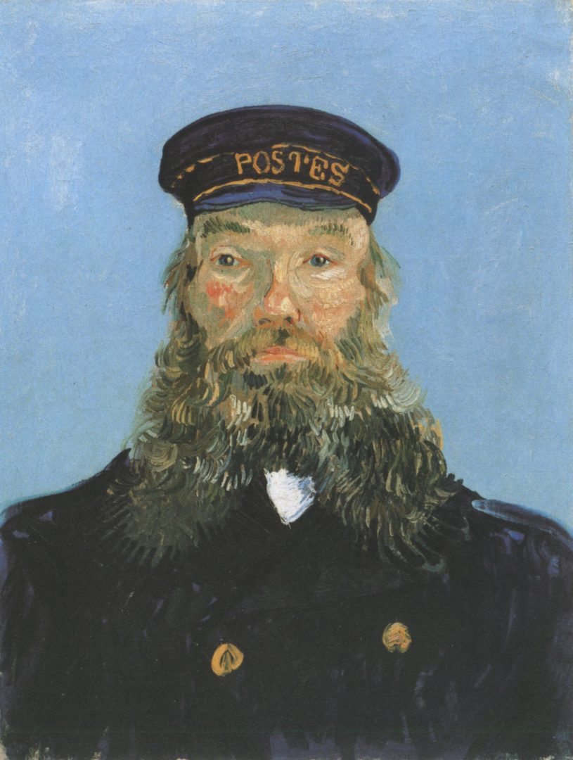 portrait of the postman joseph roulin portrait of the postman joseph roulin